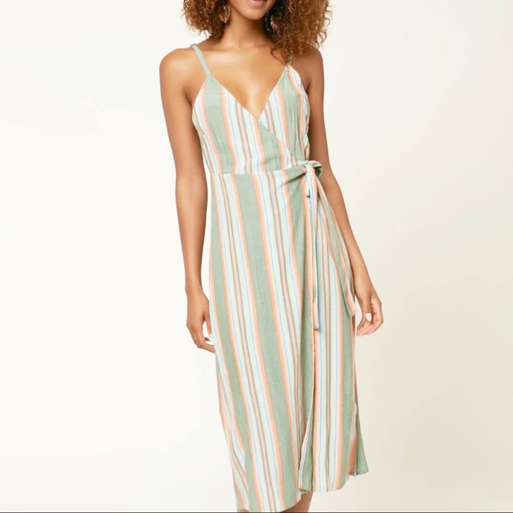 Oneil Midi Wrap Dress
